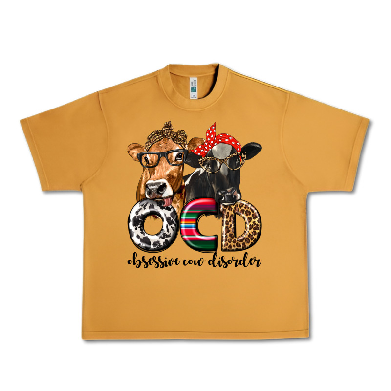 Ocd Obsessive Cow Disorder Urban Heavy Tee by texasbilliewilder | Teevron