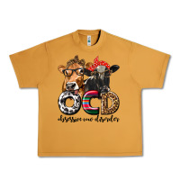 Peanut Butter OCD Obsessive Cow Disorder Urban Heavy Tee - texasbilliewilder