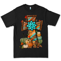 Black fall cross Premium Tee - BundleAndBundleShop