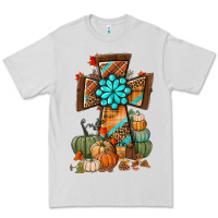 Dove Grey fall cross Premium Tee - BundleAndBundleShop