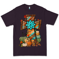 Plum fall cross Premium Tee - BundleAndBundleShop