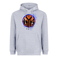 Heather Grey nyk drip Heavyweight Hoodie - tuanDangUi