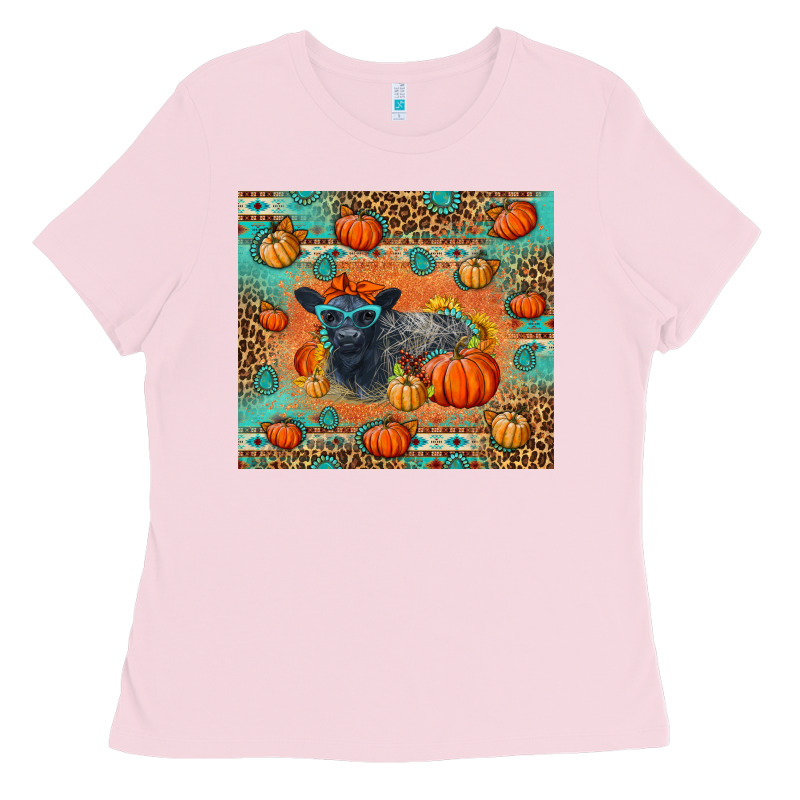 Autumn Baby Calf Ladies Tee by LillyAllenDesigns | Teevron
