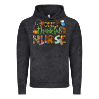 Vintage Black One thankful Nurse Vintage Hoodie - NancyCooperArtShop