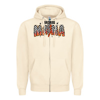 Sandshell baddas mama Zipper Hoodie - CowhideDigitalArt