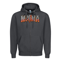 Smoke baddas mama Zipper Hoodie - CowhideDigitalArt