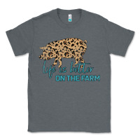 Charcoal Heather Life is Better on the Farm Classic Tee - Bettercallsaul