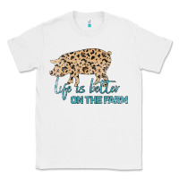 White Life is Better on the Farm Classic Tee - Bettercallsaul