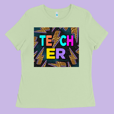 Western Teacher Flash Tumbler Ladies Tee Designed By Lillyallendesigns