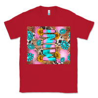 Red western mini Classic Tee - RanaPortraitStore