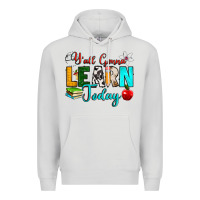 Dove Grey y'all gonna learn today Premium Hoodie - RanaPortraitStore