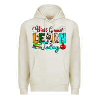 Oatmeal Heather y'all gonna learn today Premium Hoodie - RanaPortraitStore