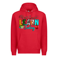 Red y'all gonna learn today Premium Hoodie - RanaPortraitStore