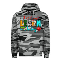 Slate Camo y'all gonna learn today Premium Hoodie - RanaPortraitStore