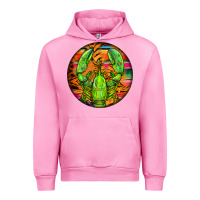 Fuchsia Pink lobster round Urban Hoodie - BarkalooDesign