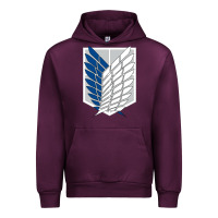 Mauve Wine wings of liberty Urban Hoodie - tuanDangUi