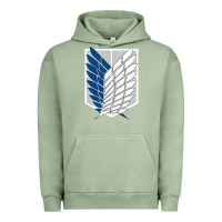 Pigment Oil Green wings of liberty Urban Hoodie - tuanDangUi