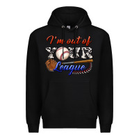 Black i' m out of your league Premium Hoodie - BundleAndBundleShop