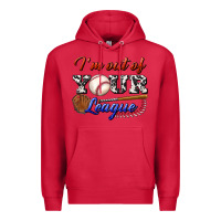Cardinal i' m out of your league Premium Hoodie - BundleAndBundleShop