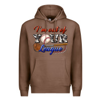 Chestnut i' m out of your league Premium Hoodie - BundleAndBundleShop