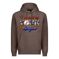 Coffee i' m out of your league Premium Hoodie - BundleAndBundleShop