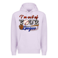 Lilac i' m out of your league Premium Hoodie - BundleAndBundleShop