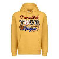 Mustard i' m out of your league Premium Hoodie - BundleAndBundleShop