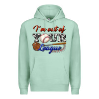 Seafoam i' m out of your league Premium Hoodie - BundleAndBundleShop