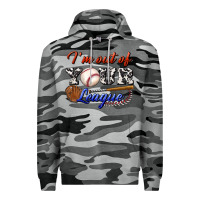 Slate Camo i' m out of your league Premium Hoodie - BundleAndBundleShop