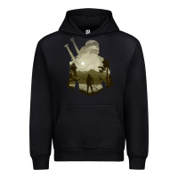 Black the witcher geralt hero sword companion minima list illusion art Urban Hoodie - tuanDangUi