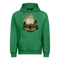 Emerald the witcher geralt hero sword companion minima list illusion art Urban Hoodie - tuanDangUi