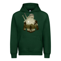 Forest Green the witcher geralt hero sword companion minima list illusion art Urban Hoodie - tuanDangUi