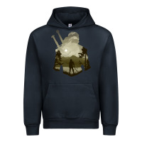 Navy the witcher geralt hero sword companion minima list illusion art Urban Hoodie - tuanDangUi