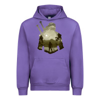 Tulip the witcher geralt hero sword companion minima list illusion art Urban Hoodie - tuanDangUi