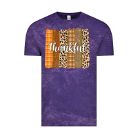 Cloud Purple Thankful Brushstrokes Vintage Tee - texasbilliewilder