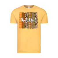 Vintage Mustard Thankful Brushstrokes Vintage Tee - texasbilliewilder