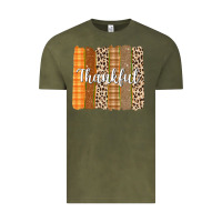 Vintage Olive Thankful Brushstrokes Vintage Tee - texasbilliewilder
