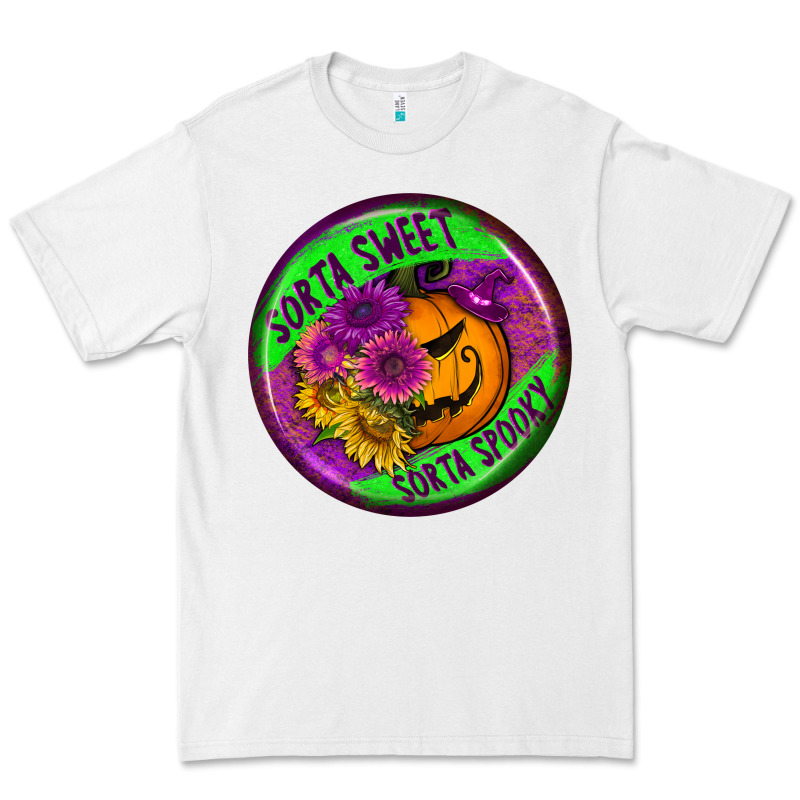 Halloween Round Earrings Premium Tee by BundleAndBundleShop | Teevron