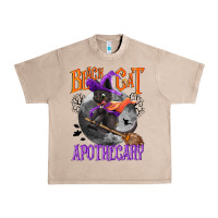 French Oak Black cat apothecary Urban Heavy Tee - NancyCooperArtShop
