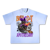 Grape Ice Black cat apothecary Urban Heavy Tee - NancyCooperArtShop