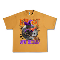 Peanut Butter Black cat apothecary Urban Heavy Tee - NancyCooperArtShop