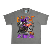Tornado Black cat apothecary Urban Heavy Tee - NancyCooperArtShop
