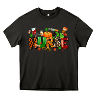 Asphalt fall nurse Heavy Core Tee - MaliasSmallBusiness
