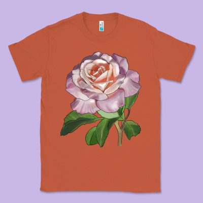 Belinda's Blush Rose Classic Tee Designed By Lillyallendesigns