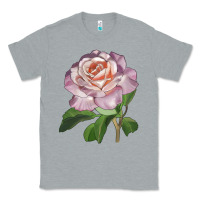 Heather Grey belinda's blush rose Classic Tee - LillyAllenDesigns