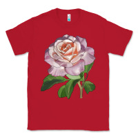 Red belinda's blush rose Classic Tee - LillyAllenDesigns