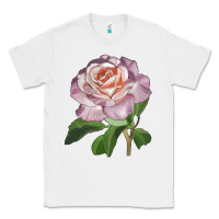White belinda's blush rose Classic Tee - LillyAllenDesigns