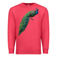 Cardinal Peacock Premium Sweatshirt - LillyAllenDesigns