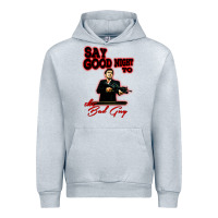 Heather Grey say good night to the bad guy Urban Hoodie - tuanDangUi