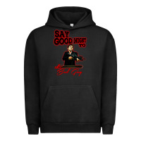 Pigment Black say good night to the bad guy Urban Hoodie - tuanDangUi